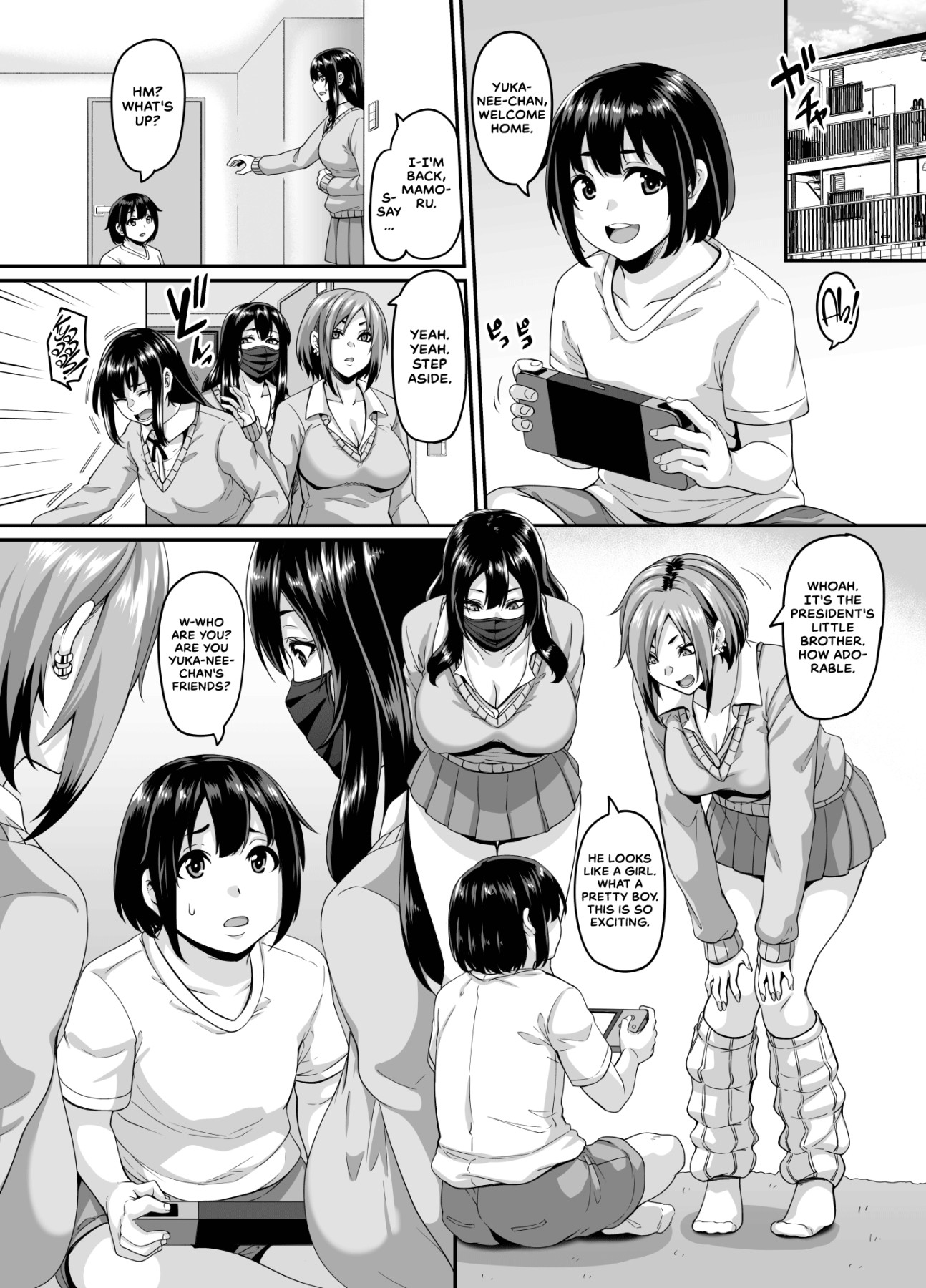 Hentai Manga Comic-We Compensated Dating Sluts Will Buy Your Little Brother So We Can show Him So Love And Turn Him Into a Dry-Orgasming Playboy-Read-4